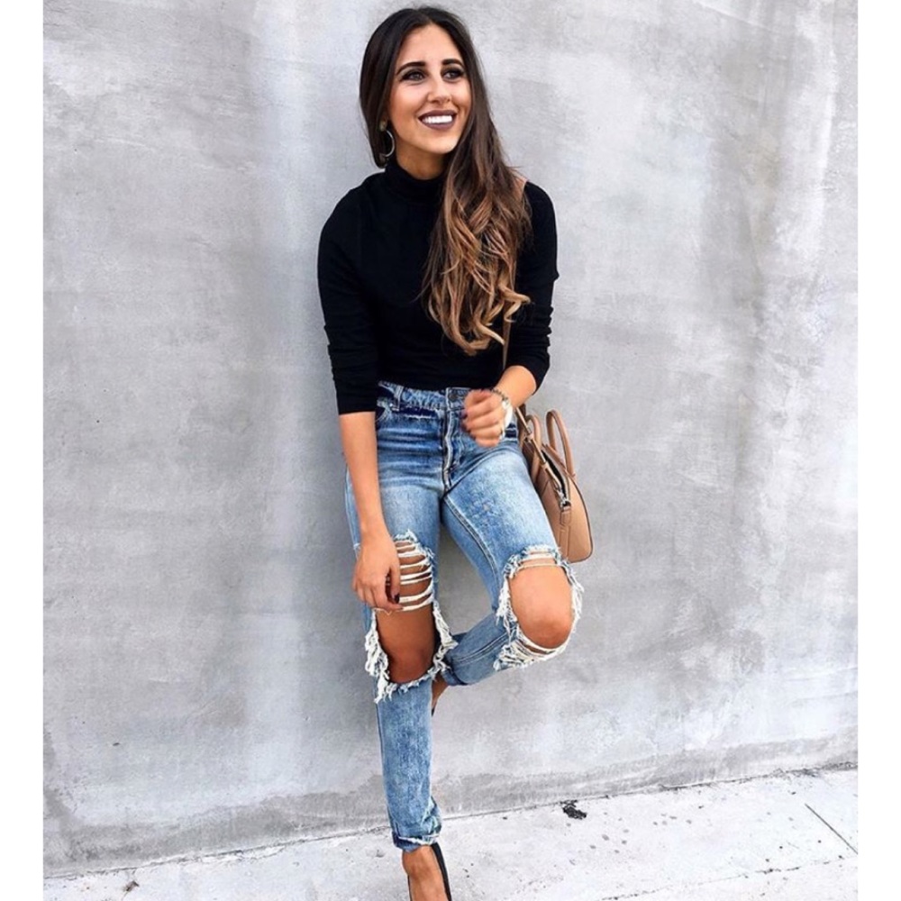 AFRM Ripped Jeans